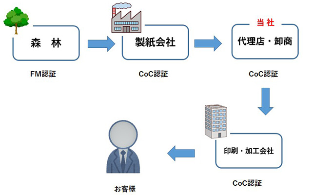 森林認証は、世界的な森林減少・劣化の問題を背景として生まれた「適切な森林管理」を認証する制度です